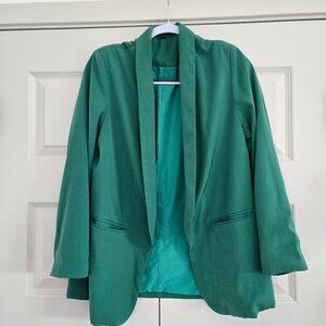 Green blazer